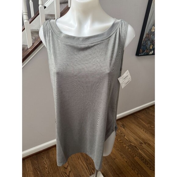 NWT ALEMBIKA Essential Cutaway Tank Top Saladine Size 3 (10-12) Large - Picture 2 of 3